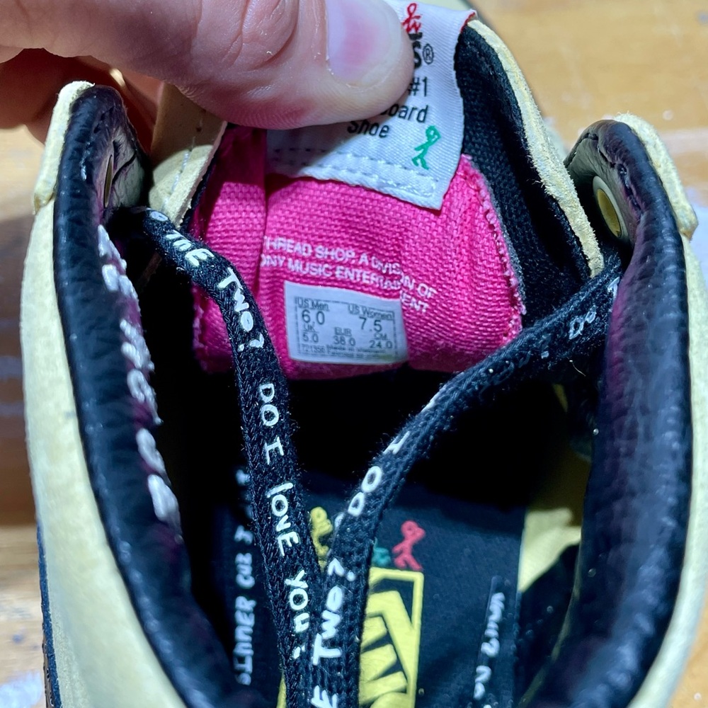 Vans + A Tribe Called Quest High-Top Sneakers Women’s 7.5 - Picture 8 of 9